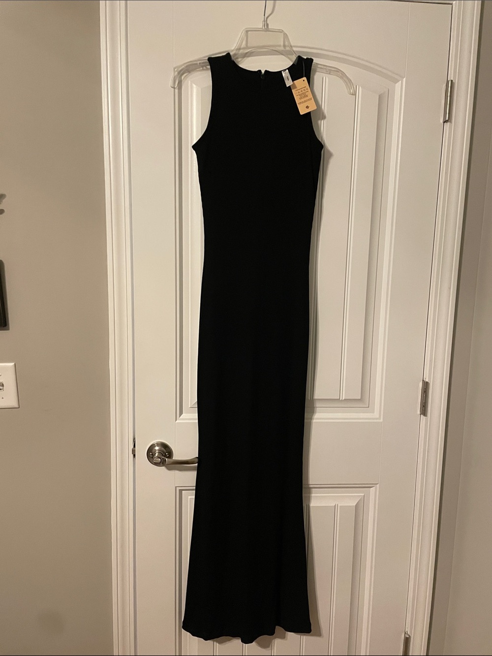 NWT. Popilush shapewear maxi dress. Black, size Medium.